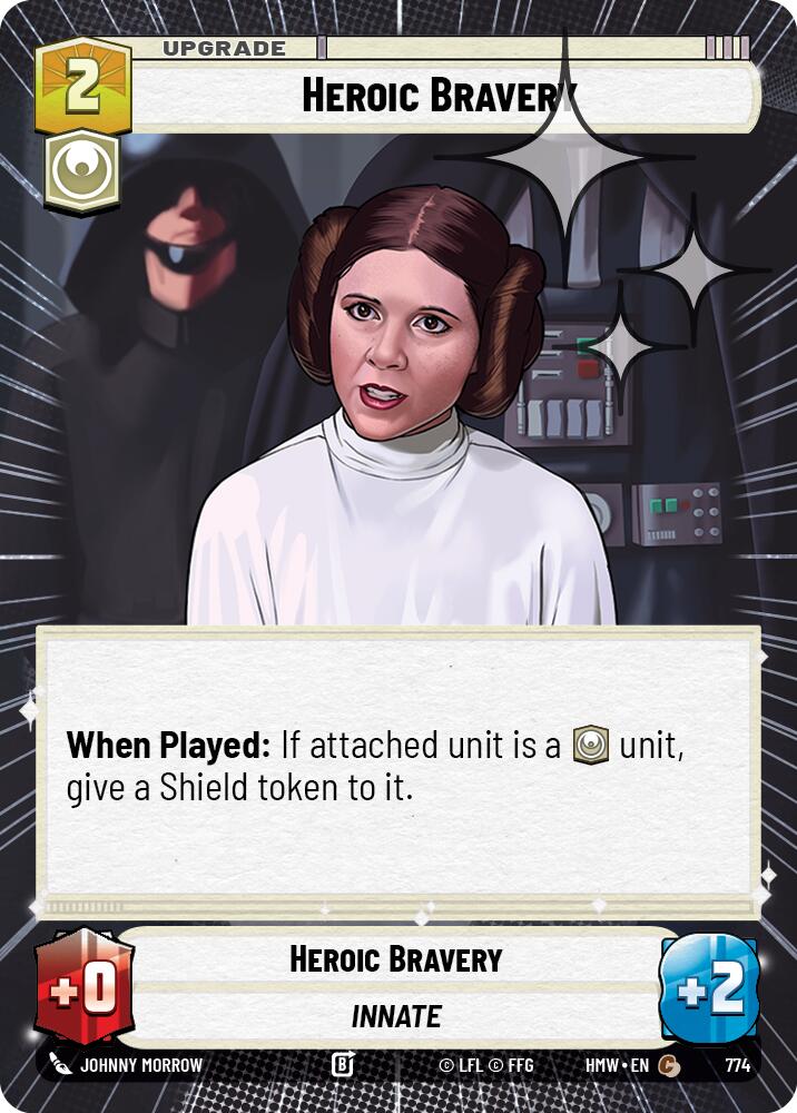 Heroic Bravery (Hyperspace Foil), Homeworlds 774