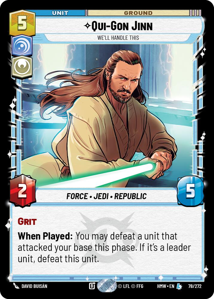 Qui-Gon Jinn - We'll Handle This, Homeworlds 78/272