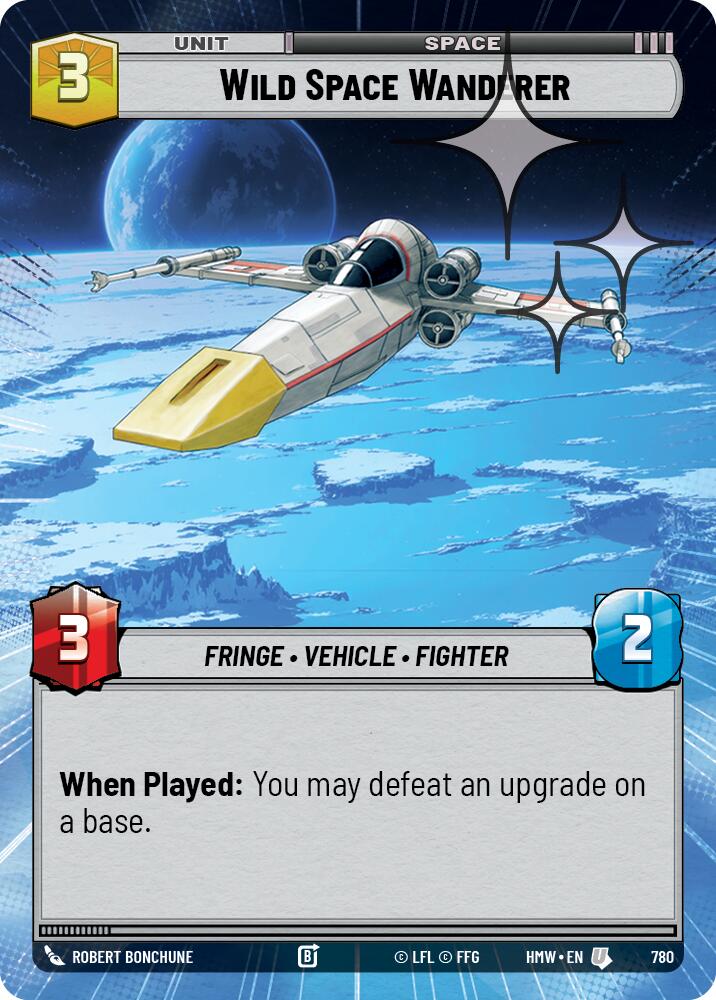 Wild Space Wanderer (Hyperspace Foil), Homeworlds 780