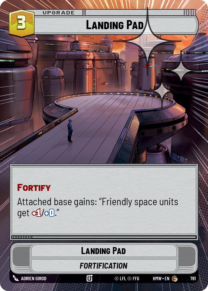 Landing Pad (Hyperspace Foil), Homeworlds 781
