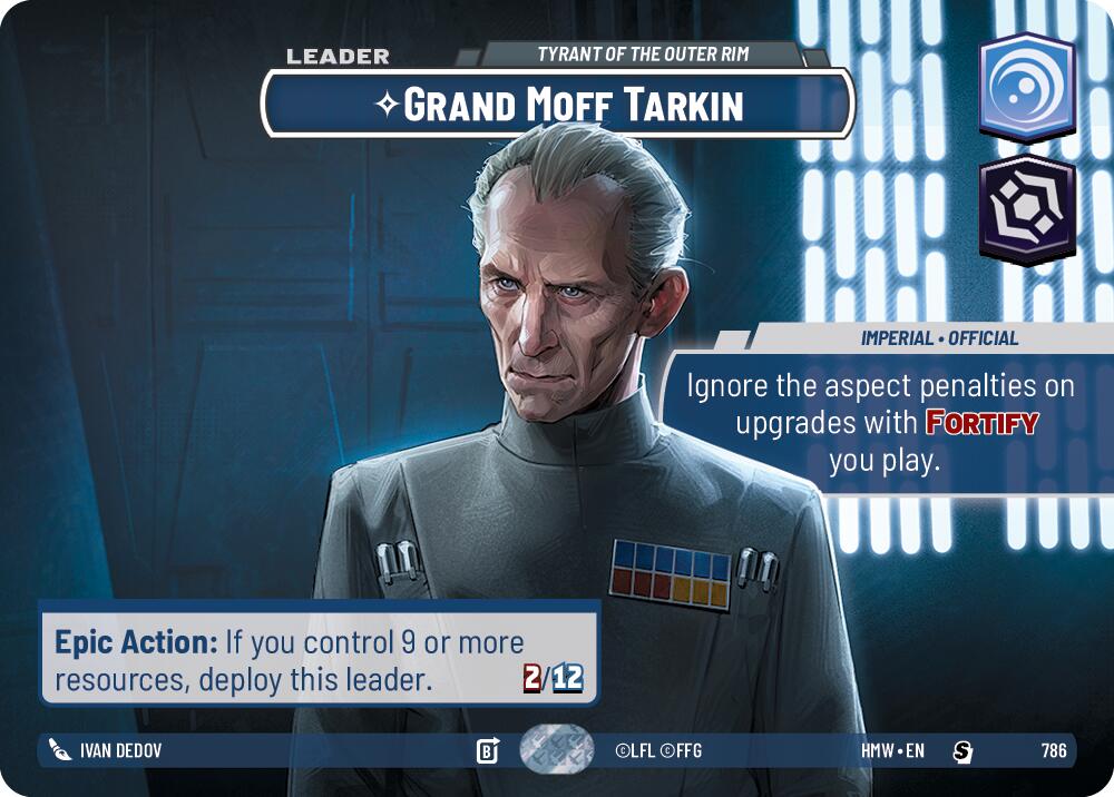 Grand Moff Tarkin - Tyrant of the Outer Rim (Showcase), Homeworlds 786
