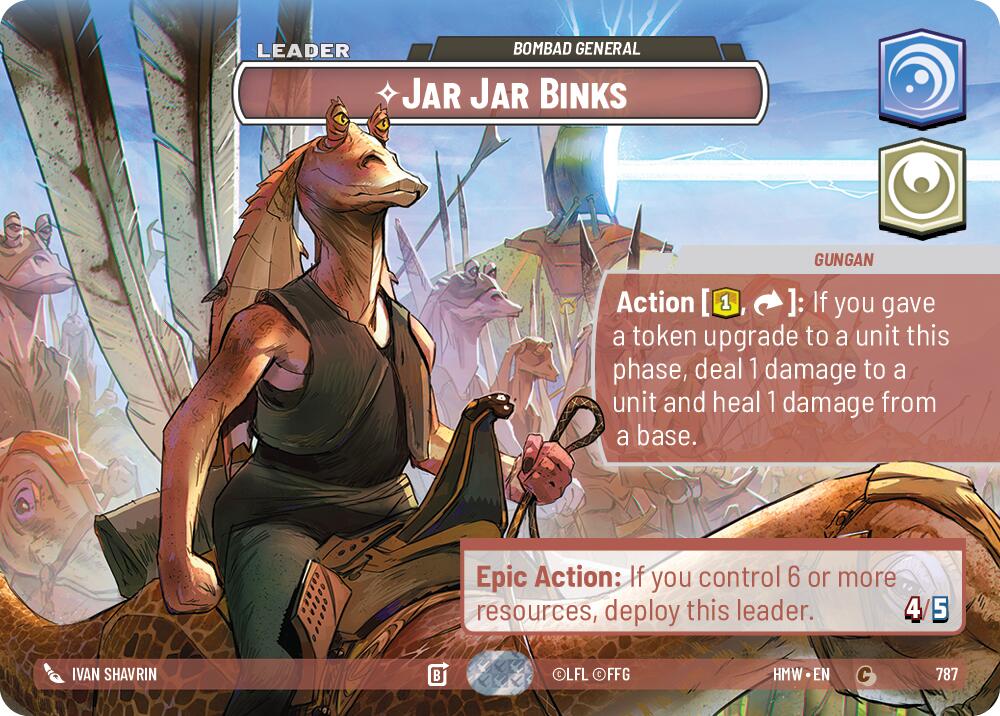 Jar Jar Binks - Bombad General (Showcase), Homeworlds 787