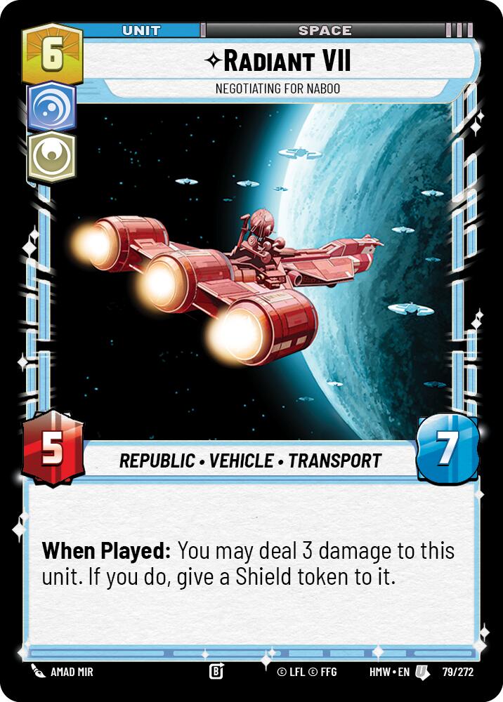 Radiant VII - Negotiating for Naboo, Homeworlds 79/272