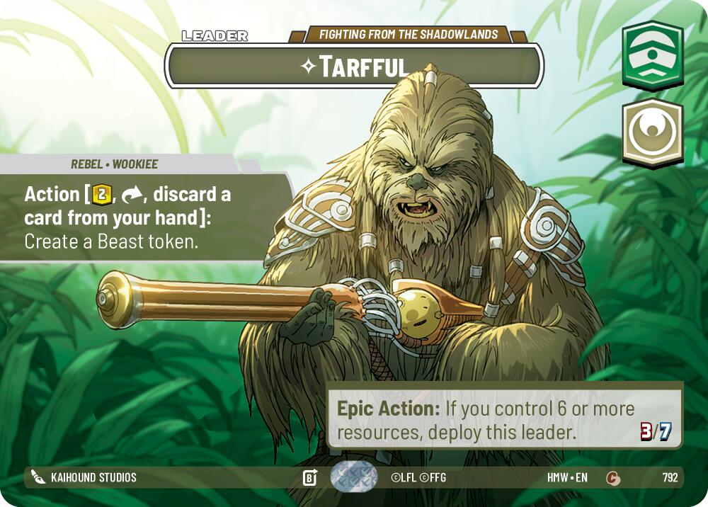 Tarfful - Fighting from the Shadowlands (Showcase), Homeworlds 792