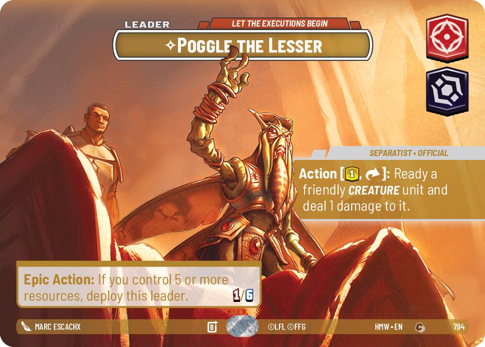 Poggle the Lesser - Let the Executions Begin (Showcase), Homeworlds 794