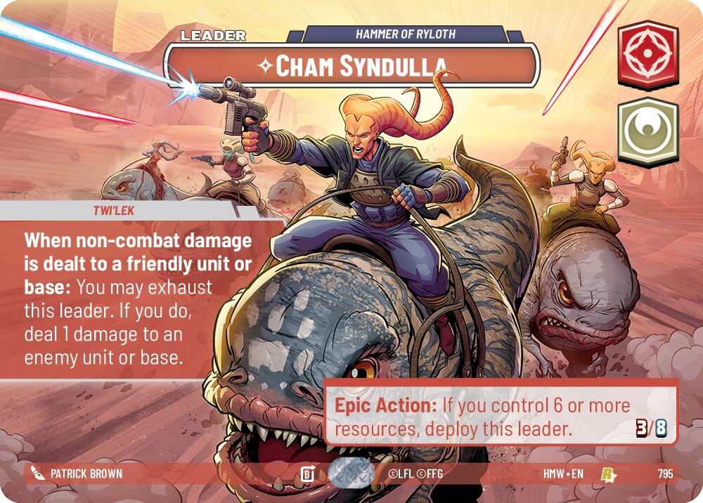 Cham Syndulla - Hammer of Ryloth (Showcase), Homeworlds 795