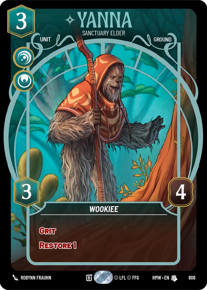 Yanna - Sanctuary Elder (Prestige), Homeworlds 806
