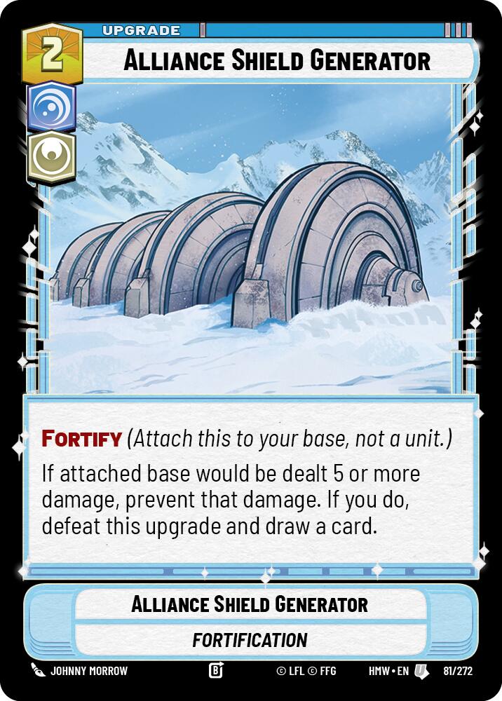 Alliance Shield Generator, Homeworlds 81/272