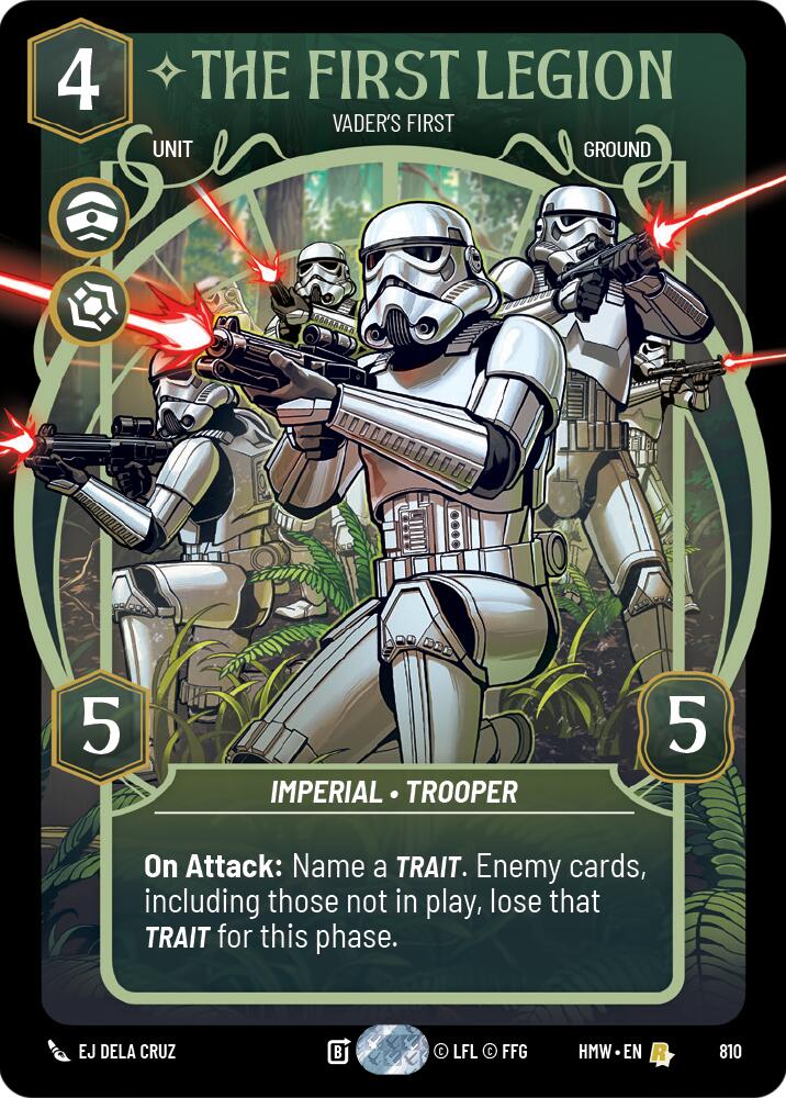The First Legion - Vader's Fist (Prestige), Homeworlds 810