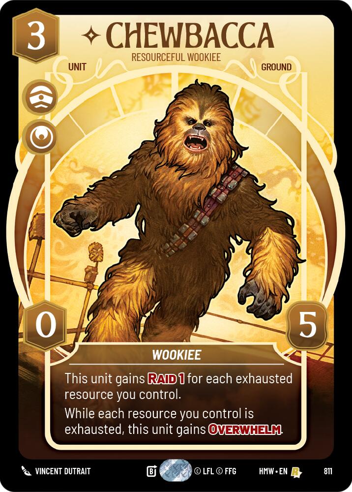 Chewbacca - Resourceful Wookiee (Prestige), Homeworlds 811