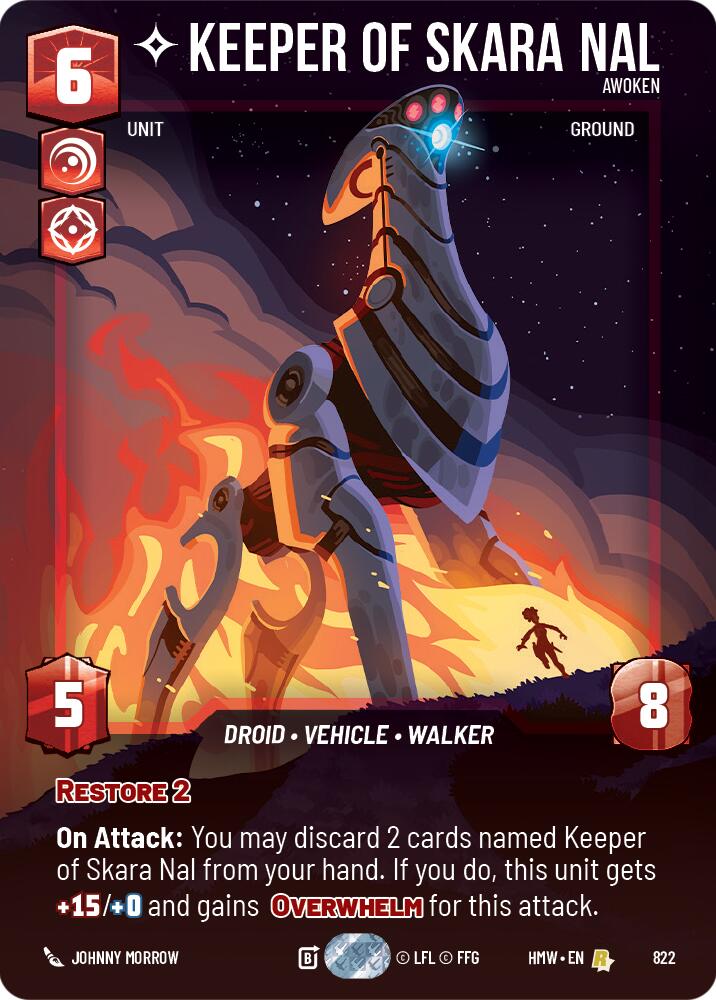 Keeper of Skara Nal - Awoken (Prestige), Homeworlds 822