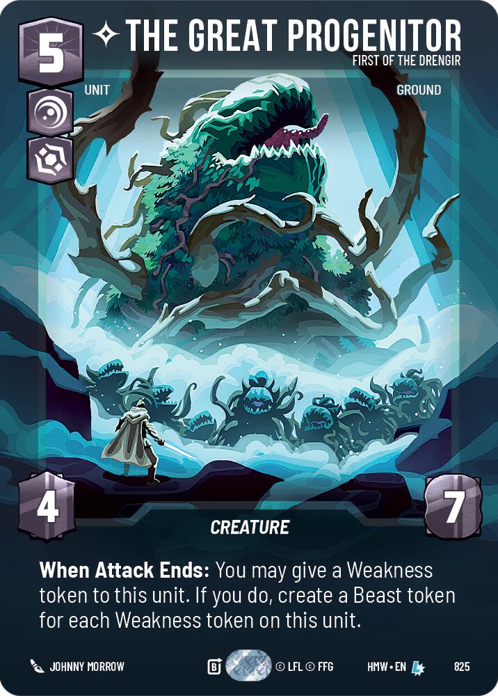 The Great Progenitor - First of the Drengir (Prestige), Homeworlds 825