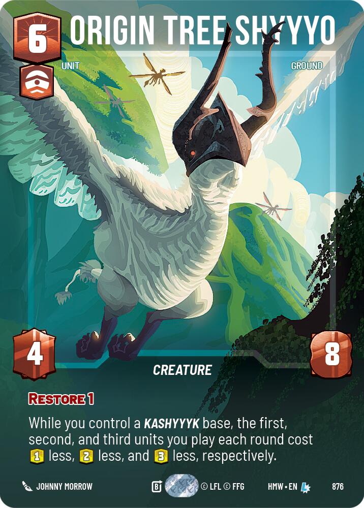 Origin Tree Shyyyo (Prestige Foil), Homeworlds 876