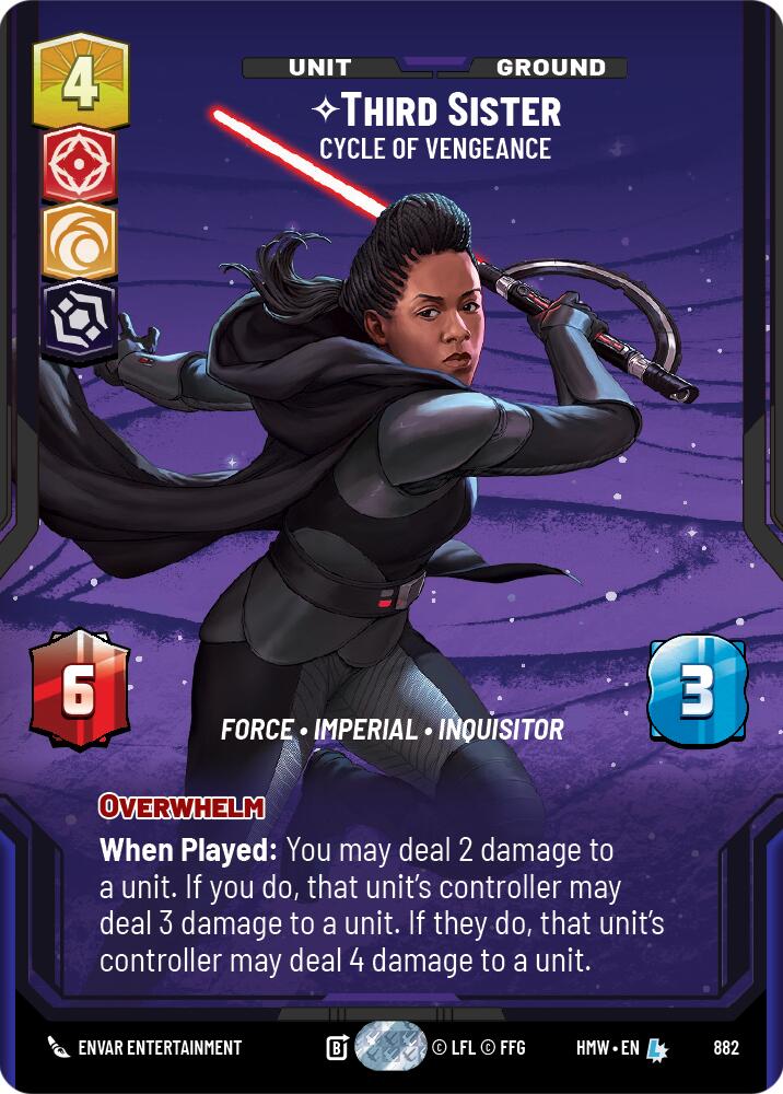 Third Sister - Cycle of Vengeance (Prestige Foil), Homeworlds 882