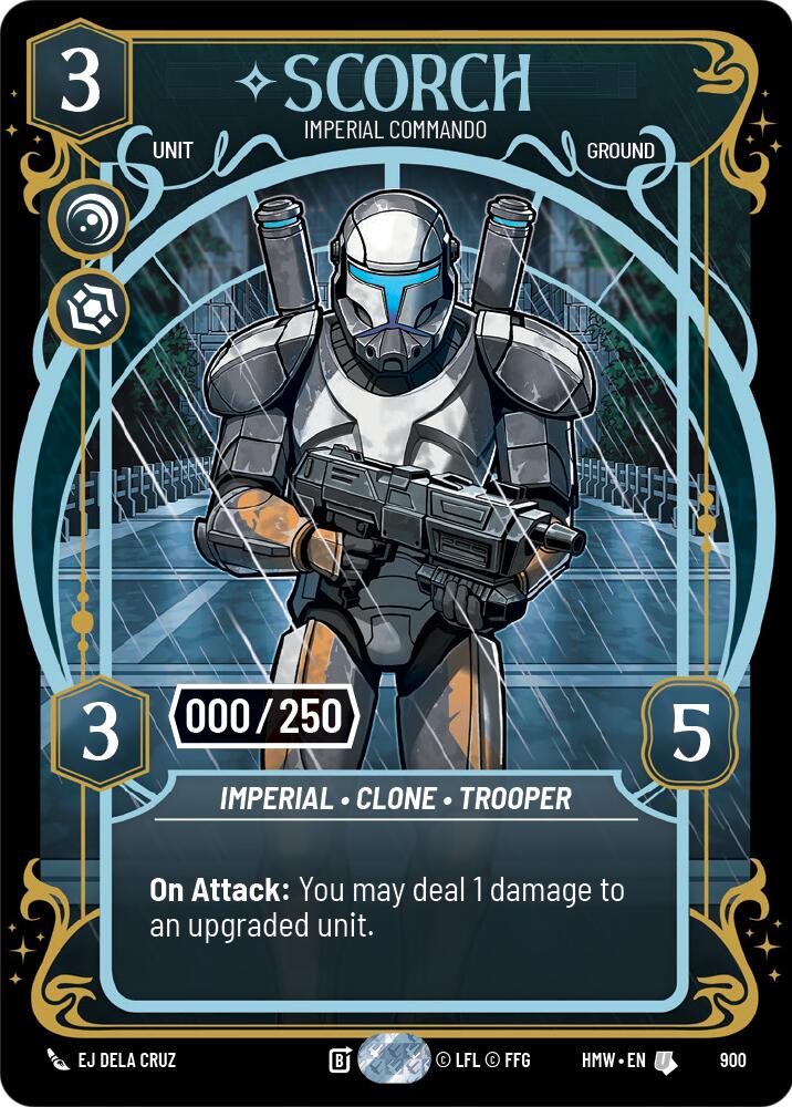Scorch - Imperial Commando (Serialized), Homeworlds 900