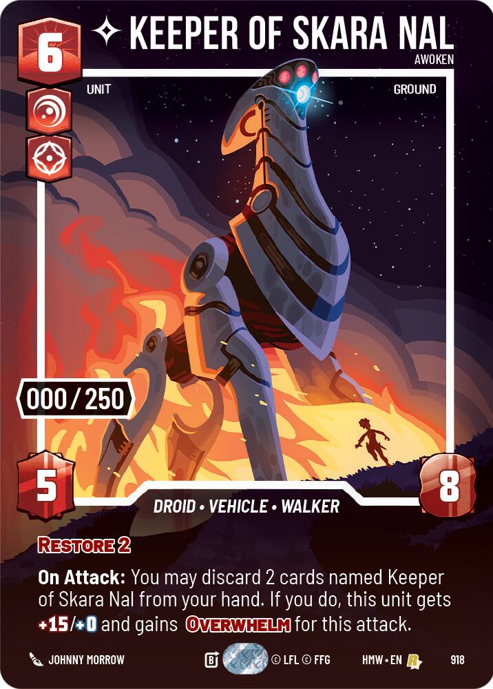 Keeper of Skara Nal - Awoken (Serialized), Homeworlds 918