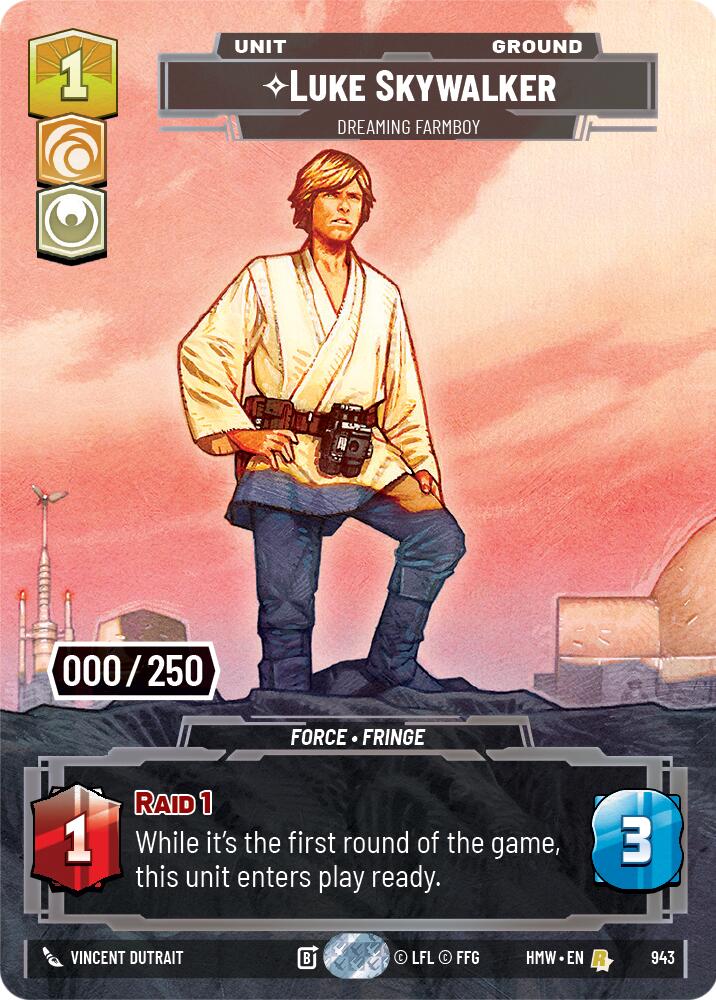 Luke Skywalker - Dreaming Farmboy (Serialized), Homeworlds 943
