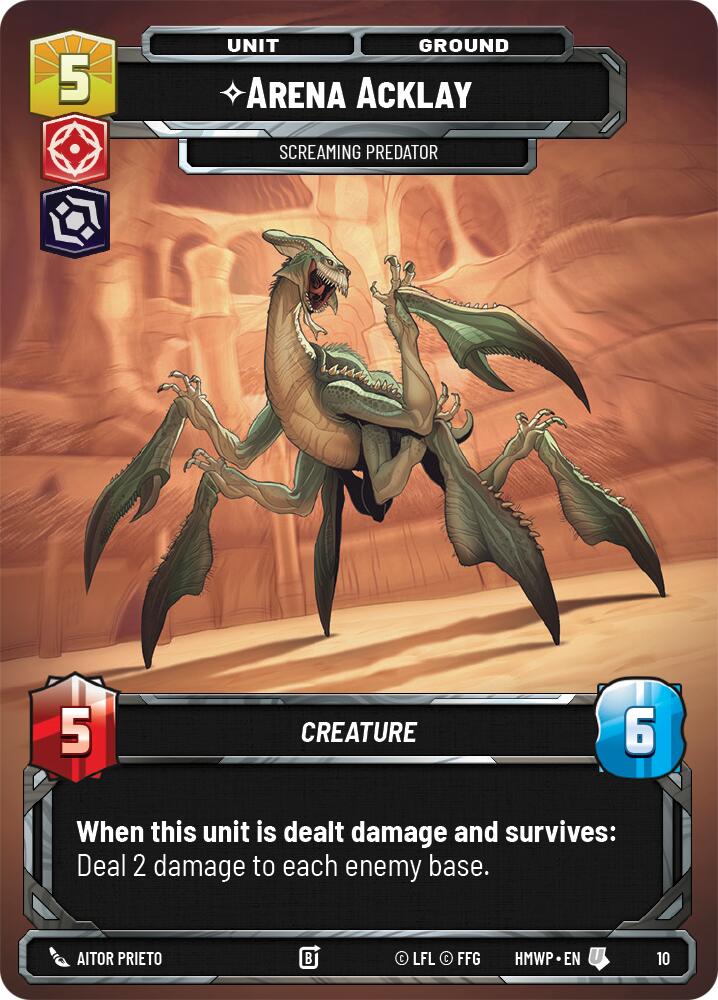Arena Acklay - Screaming Predator, Homeworlds: Weekly Play Promos 10