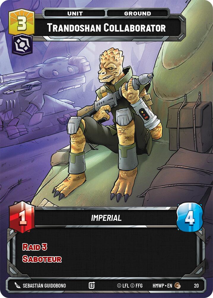Trandoshan Collaborator, Homeworlds: Weekly Play Promos 20