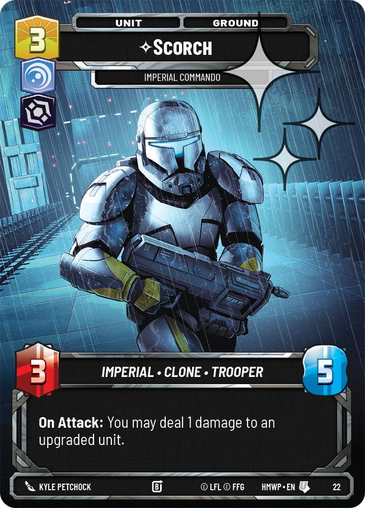 Scorch - Imperial Commando (Foil), Homeworlds: Weekly Play Promos 22