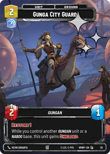 Gunga City Guard (Foil), Homeworlds: Weekly Play Promos 25