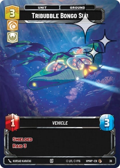 Tribubble Bongo Sub (Foil), Homeworlds: Weekly Play Promos 36