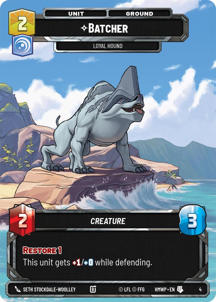 Batcher - Loyal Hound, Homeworlds: Weekly Play Promos 4