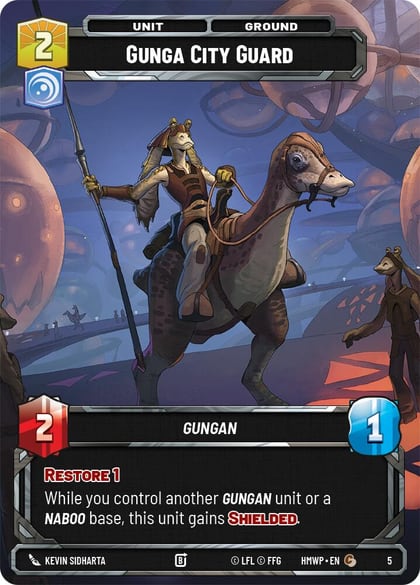 Gunga City Guard, Homeworlds: Weekly Play Promos 5