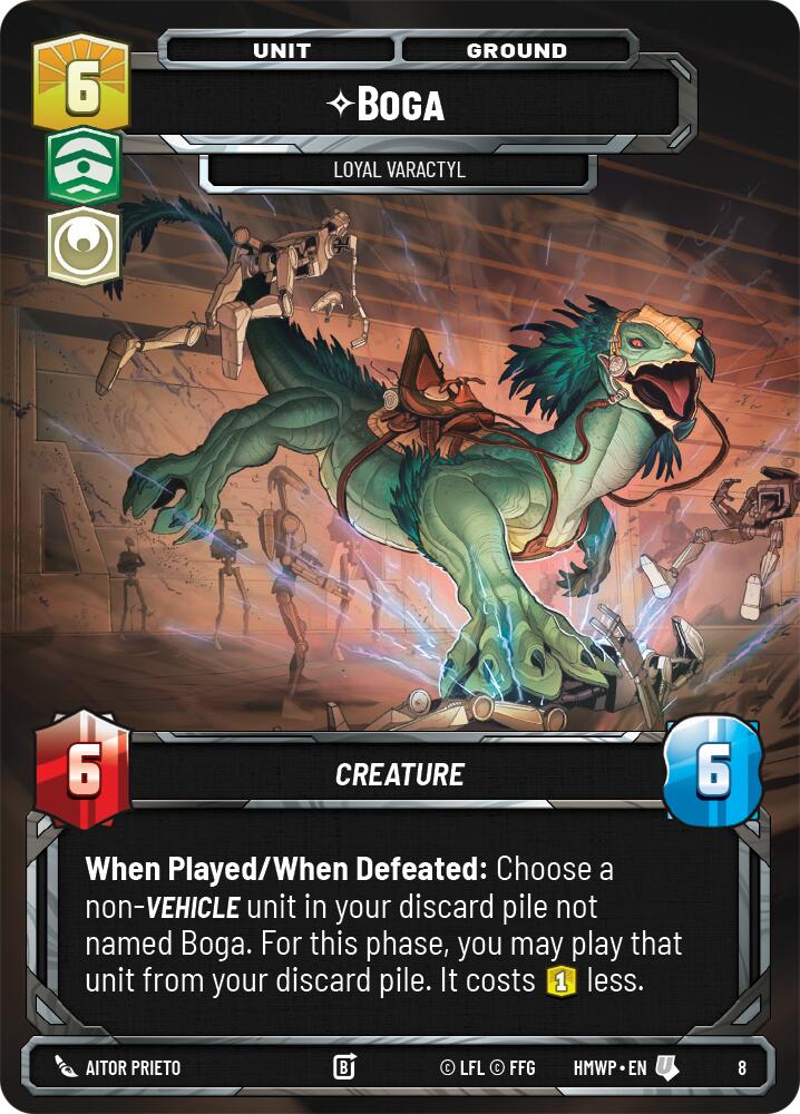 Boga - Loyal Varactyl, Homeworlds: Weekly Play Promos 8