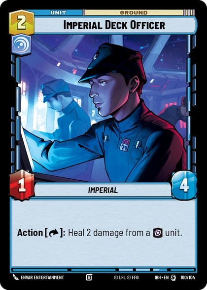 Imperial Deck Officer (100/104), Intro Battle: Hoth 100/104