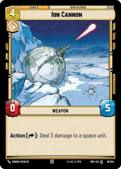 Ion Cannon, Intro Battle: Hoth 16/104