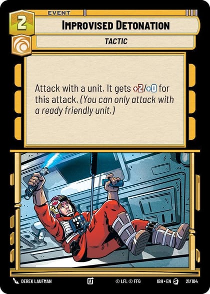 Improvised Detonation, Intro Battle: Hoth 21/104