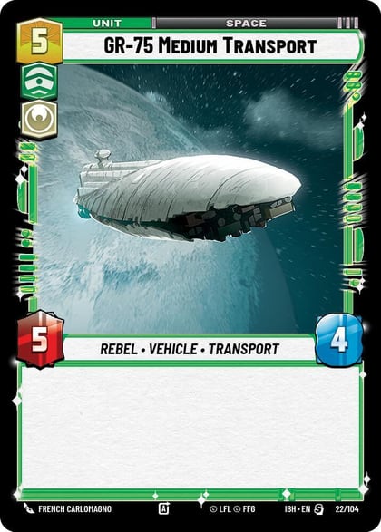 GR-75 Medium Transport, Intro Battle: Hoth 22/104