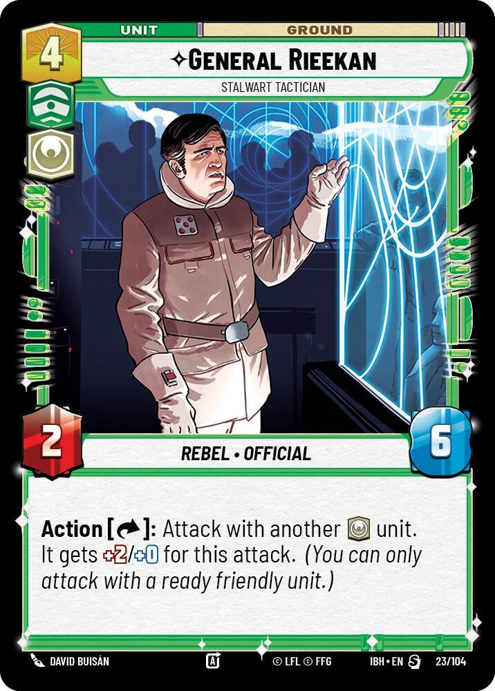 General Rieekan - Stalwart Tactician, Intro Battle: Hoth 23/104
