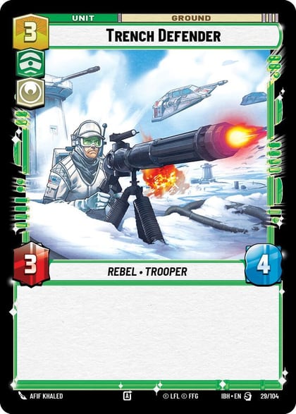 Trench Defender (29/104), Intro Battle: Hoth 29/104