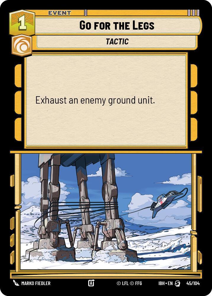 Go for the Legs (45/104), Intro Battle: Hoth 45/104