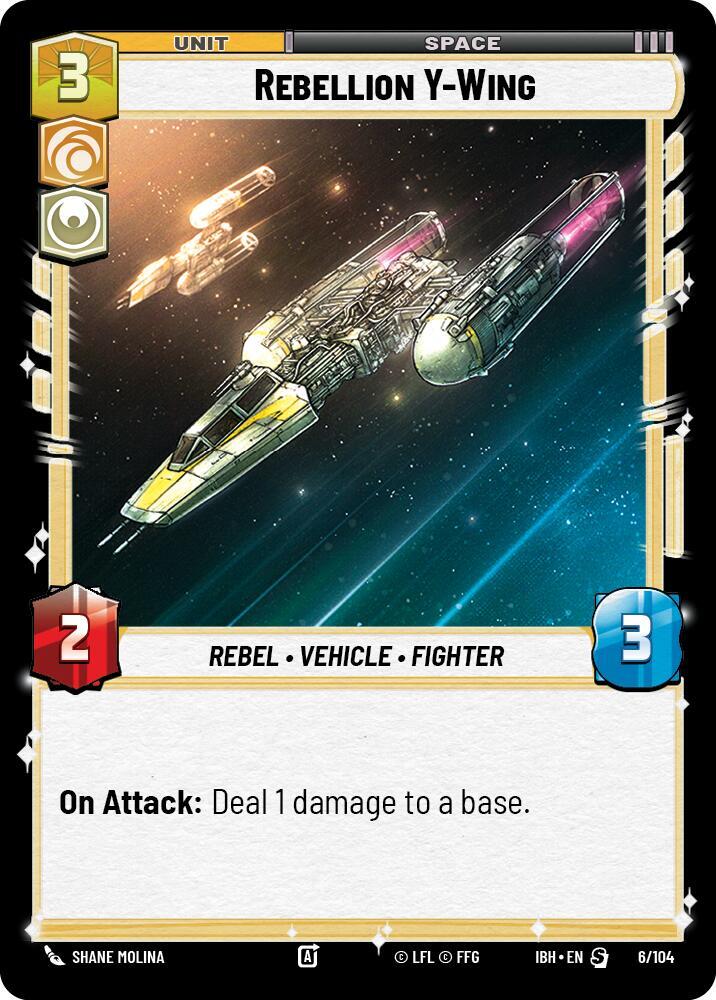 Rebellion Y-Wing, Intro Battle: Hoth 6/104