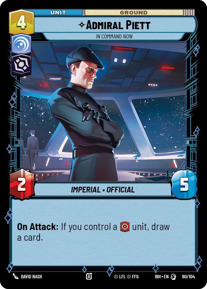 Admiral Piett - In Command Now, Intro Battle: Hoth 60/104