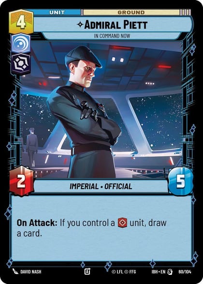 Admiral Piett - In Command Now, Intro Battle: Hoth 60/104