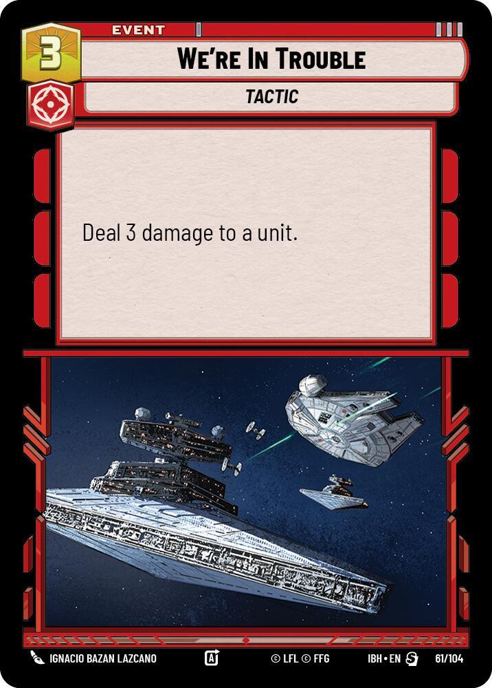 We're In Trouble, Intro Battle: Hoth 61/104