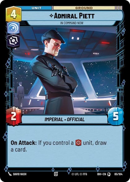 Admiral Piett - In Command Now (65/104), Intro Battle: Hoth 65/104
