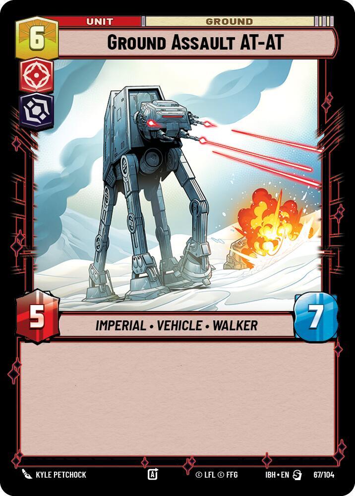 Ground Assault AT-AT (67/104), Intro Battle: Hoth 67/104