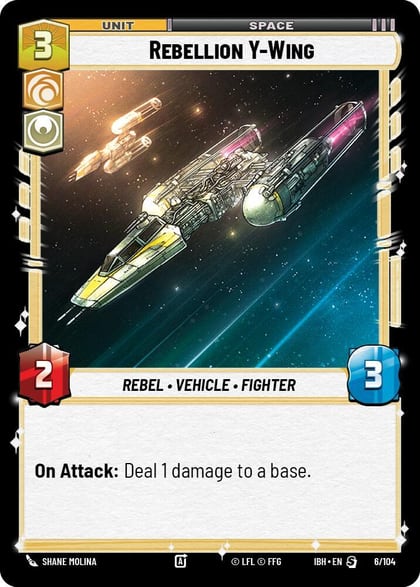 Rebellion Y-Wing, Intro Battle: Hoth 6/104