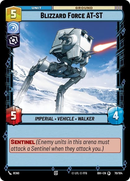 Blizzard Force AT-ST, Intro Battle: Hoth 70/104