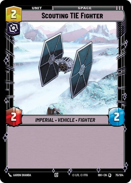 Scouting TIE Fighter, Intro Battle: Hoth 75/104