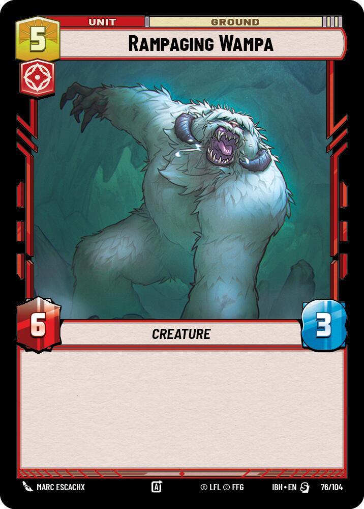 Rampaging Wampa, Intro Battle: Hoth 76/104