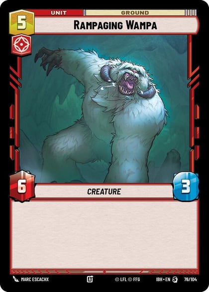 Rampaging Wampa, Intro Battle: Hoth 76/104