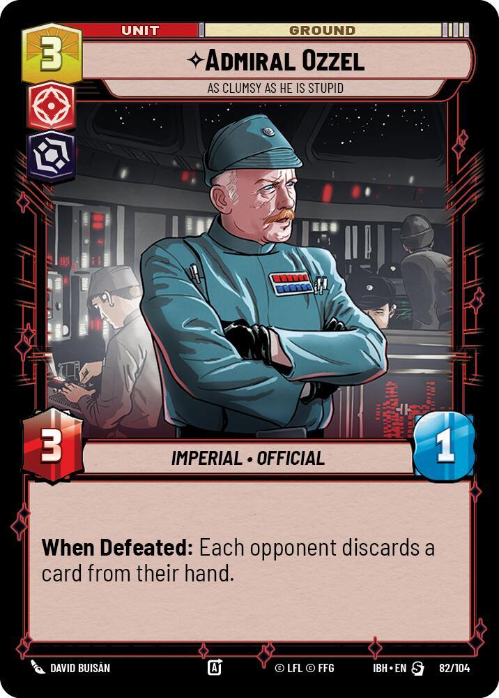 Admiral Ozzel - As Clumsy as He Is Stupid, Intro Battle: Hoth 82/104
