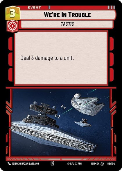 We're In Trouble (86/104), Intro Battle: Hoth 86/104