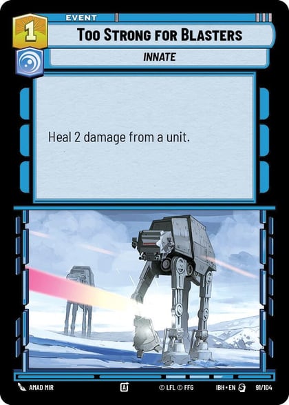 Too Strong for Blasters (91/104), Intro Battle: Hoth 91/104